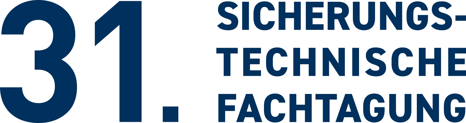 Logo 31. Sicherungstechnische Fachtagung